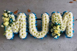 Mum (White and Blue)