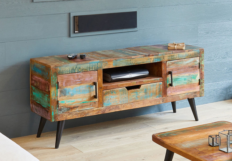 Thumbnail: Coastal Chic Widescreen TV Cabinet