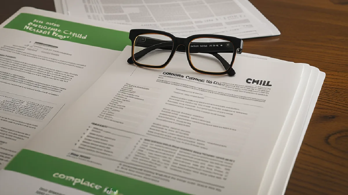 Legal documents and highlighted regulatory compliance paperwork on an executive desk, visualising the policy scrutiny and operational warnings highlighted by industry news.