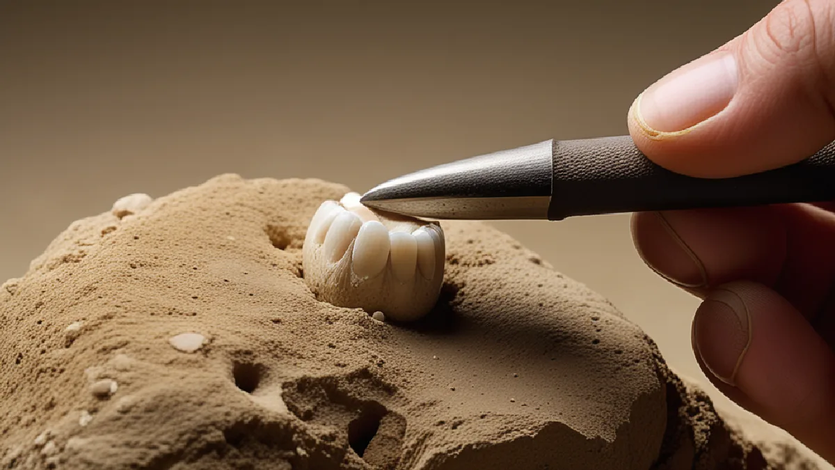 Grooved ancient teeth illustrate archaeological evidence for prolonged areca use and chemical residue.