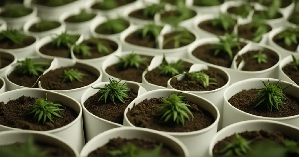 A Detroit event space is prepared for a regional cannabis gathering, suggesting exchange among operators, advocates, and creatives.