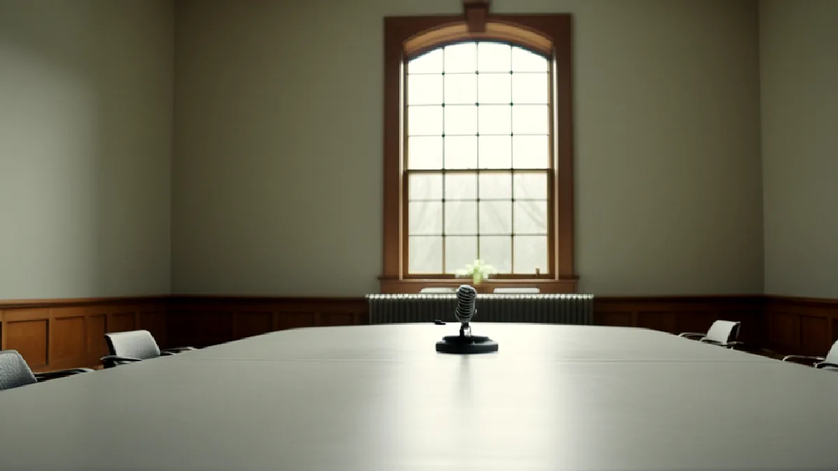 Une salle de réunion de l’autorité de réglementation de Virginie donne un aperçu des étapes de réglementation et d’octroi de licences à venir avant le lancement prévu en 2027.