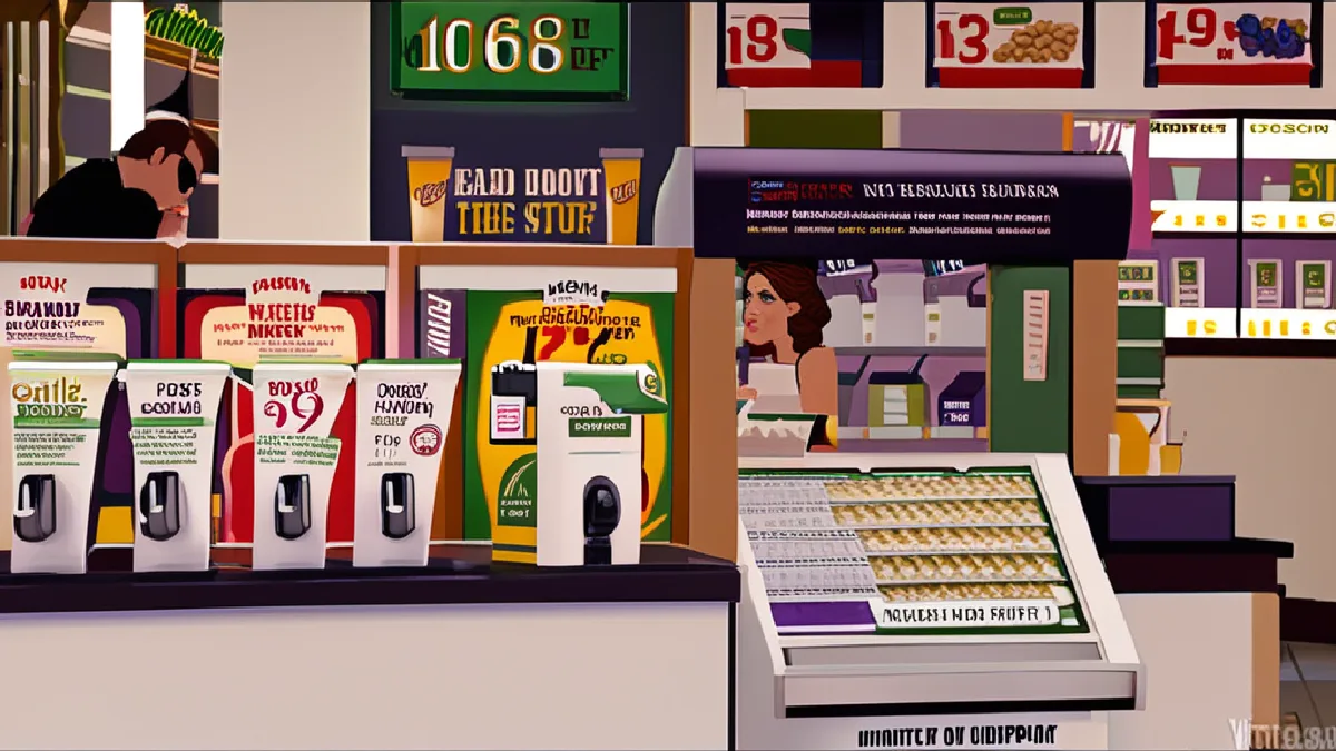 licensed dispensary retail counter, illustrating the five pillars of cannabis genetic history