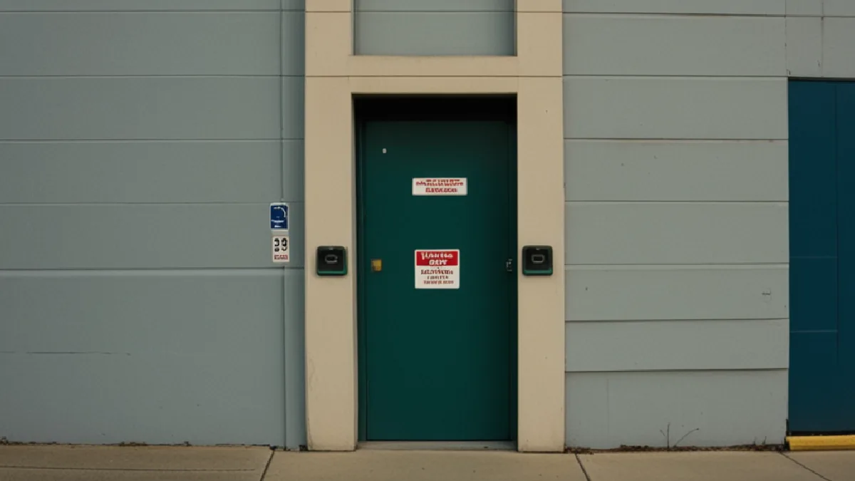 Gloved hands secure unlabeled containers in a controlled storage area, illustrating delivery compliance planning.