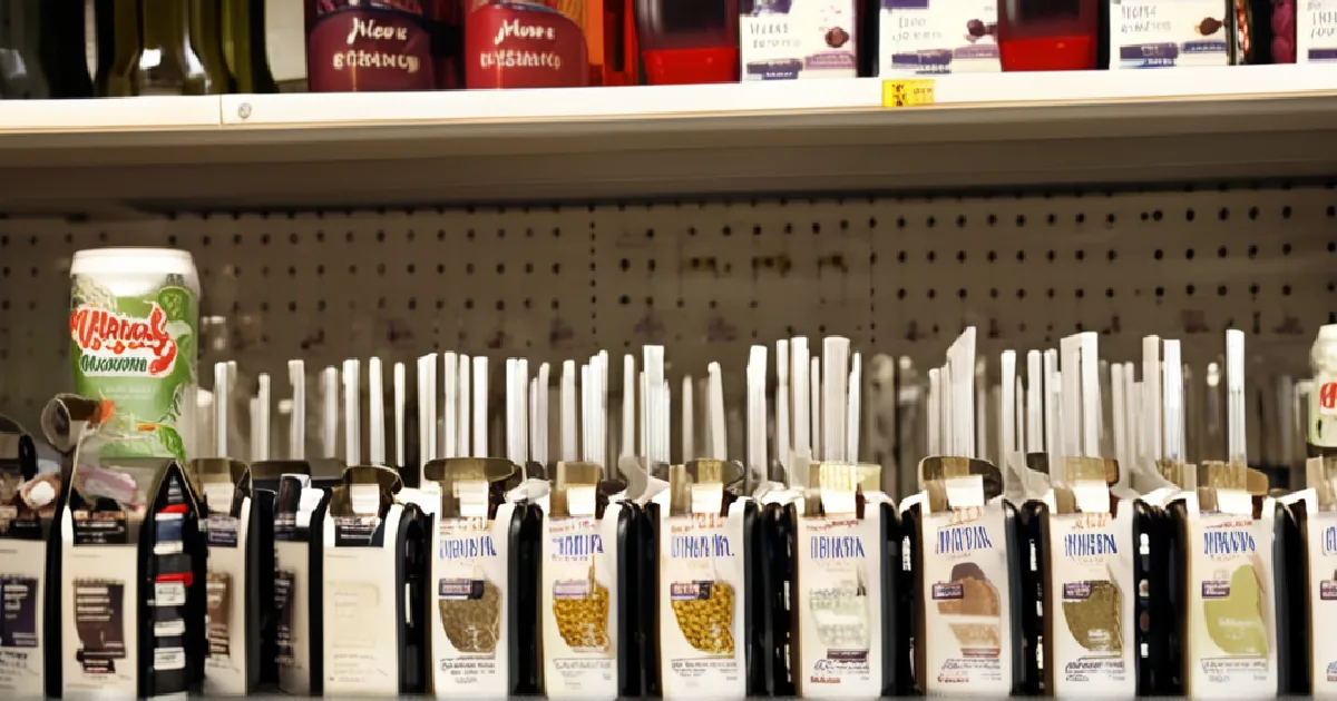 Gloved hands remove unmarked retail products during California’s inspection and enforcement sweep.