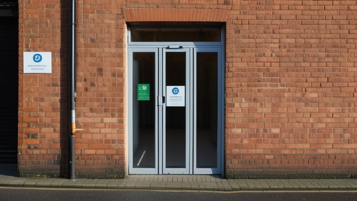 A worker seals an unmarked pharmacy parcel in a secure UK dispatch room, illustrating compliant delivery opportunities.