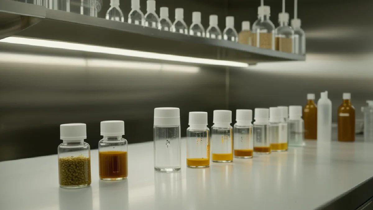 A heated vape chamber symbolizes THCa converting into active THC through decarboxylation.