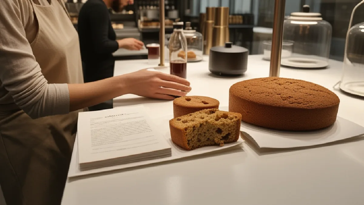 Unlabeled fall edibles sit beside burgundy vaporizer devices, showing how cannabis brands apply seasonal product design.