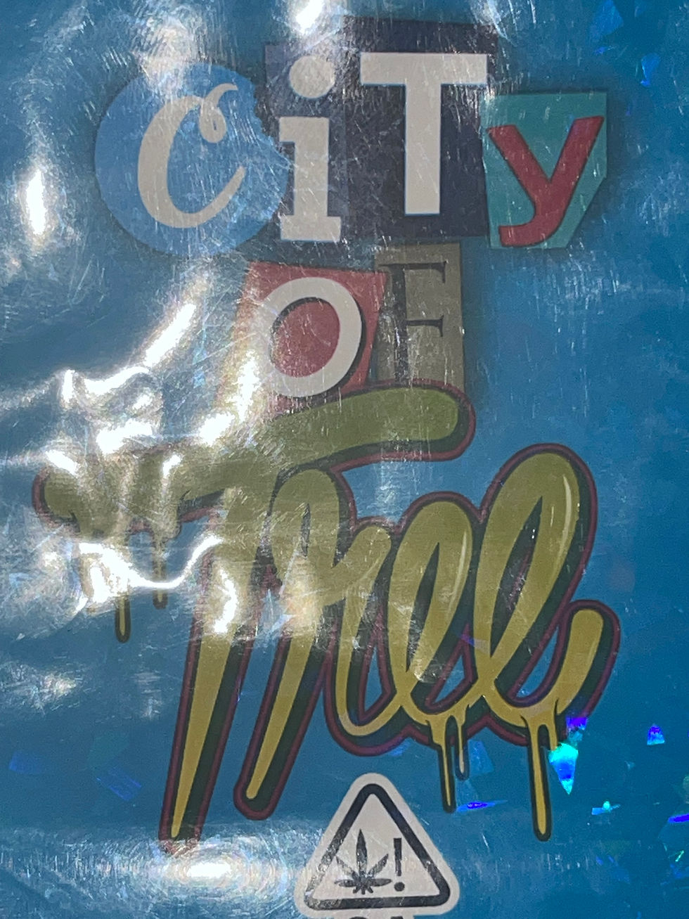 Thumbnail: city of tree cannabis mylar eighth 8th bag