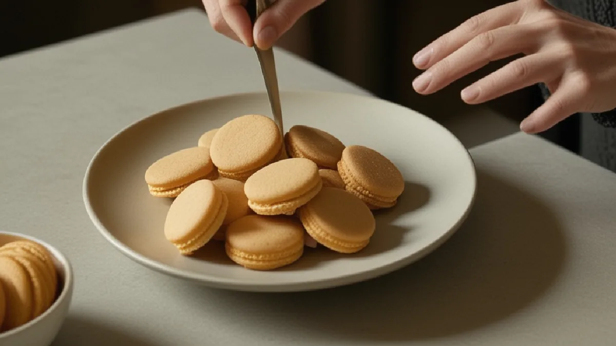 plain confections on a neutral ceramic plate, no packaging, illustrating bud lords take