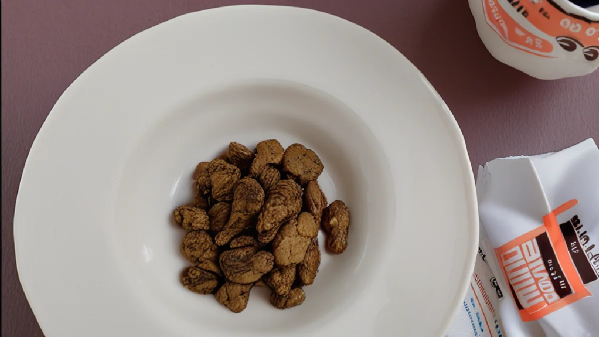 plain confections on a neutral ceramic plate, no packaging, illustrating study design and interpretation: what to watch