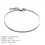 Thumbnail: Wire Chain Bracelet | Vintage Men's White Gold