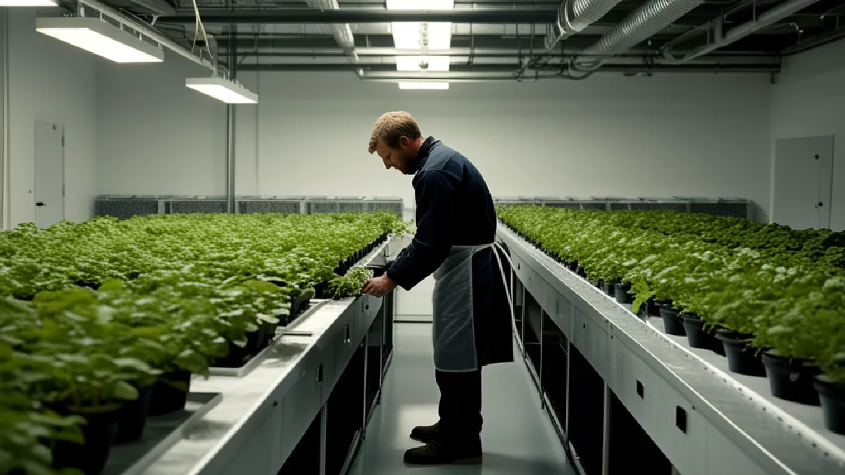 An indoor cannabis facility in Washington, DC represents the regional markets used for careful state comparisons.