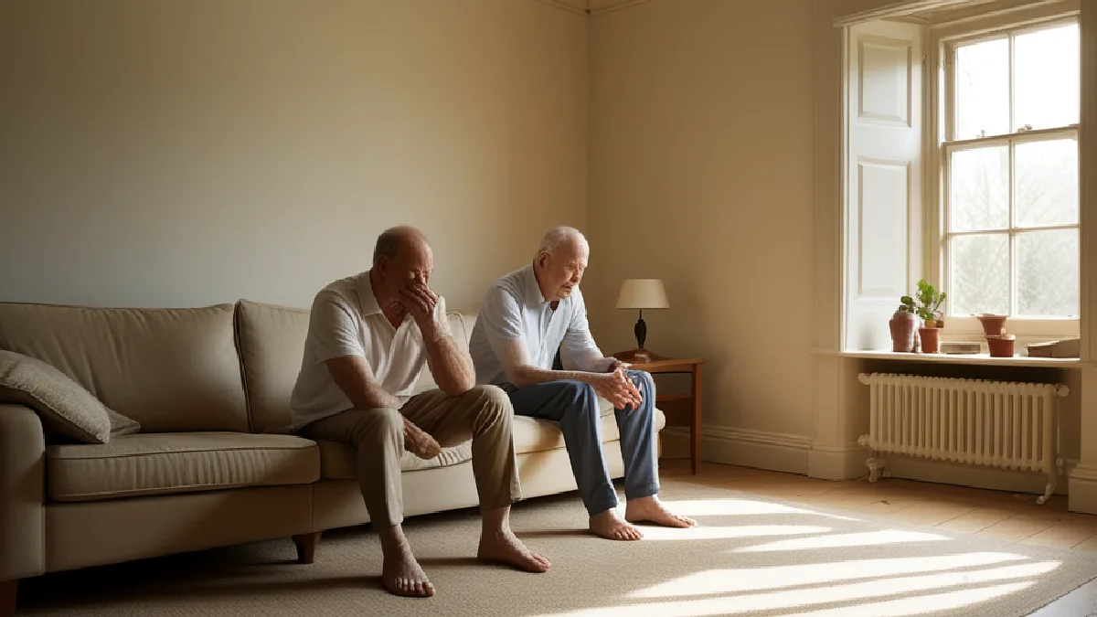 A quiet tea ritual represents the attentive relationship between caregiver and participant.