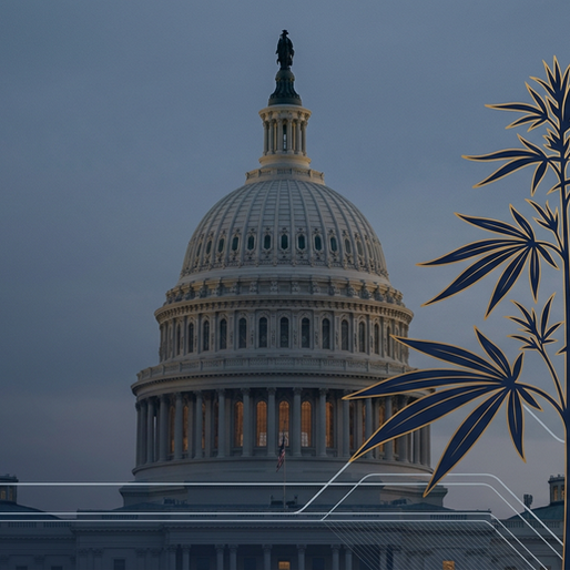 US Capitol dome with hemp plant silhouette — Lawful Hemp Protection Act H.R. 9830 federal legislation