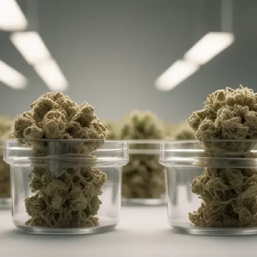 Unlabelled cannabis products and flowering plants represent the quality and discovery signals surrounding the 2026 award cycle.