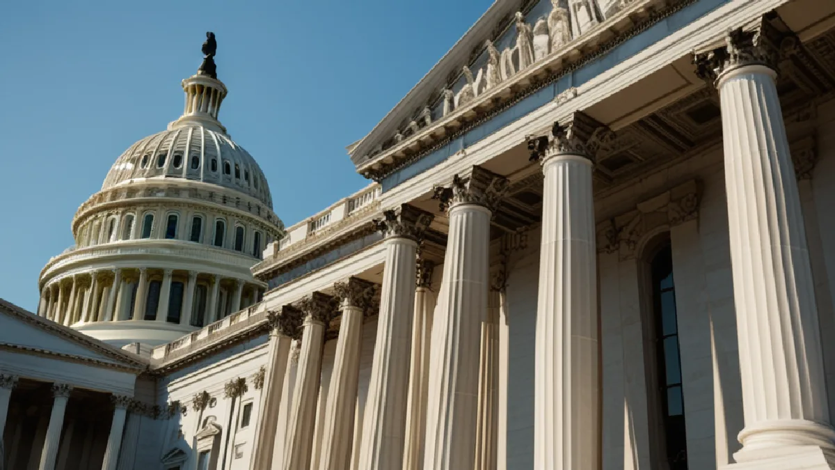 The U.S. Capitol stands in late light, representing the congressional vote that preserved the hemp-rule delay.
