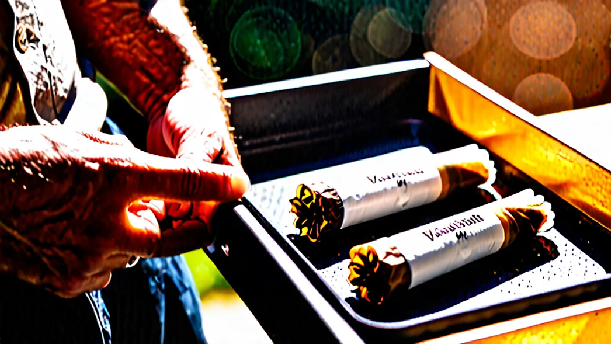 neatly aligned unbranded pre-rolls on a plain tray, no machinery in Massachusetts, illustrating how the massachusetts veteran exemption works in practice