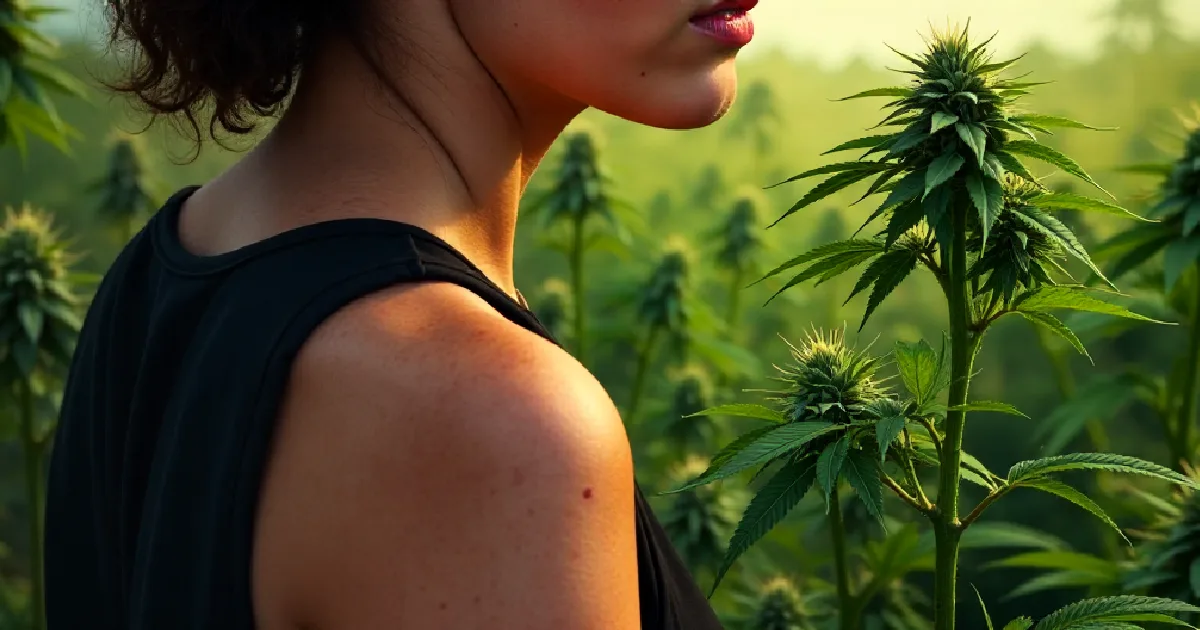 A controlled doorway handoff shows an adult cannabis courier refusing delivery when verification cannot be completed.