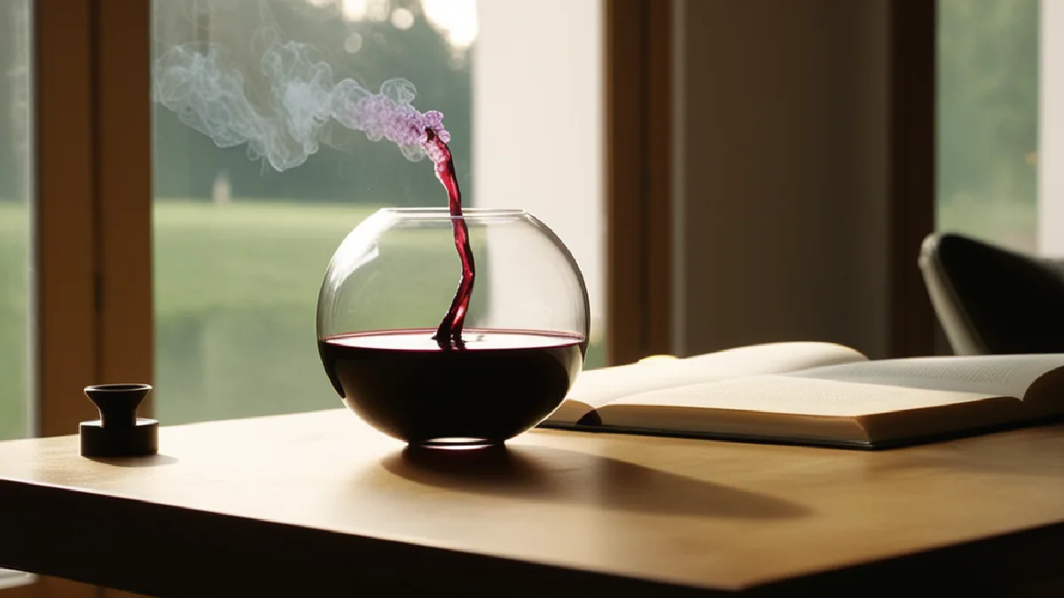 A quiet living room setup with glass pipe and flower reflects Grape Ape’s deliberate evening use.