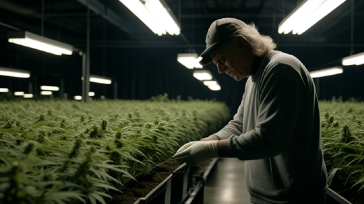 Las plantas en floración de California simbolizan un mercado legal moldeado por una reforma del cannabis impulsada por los votantes.