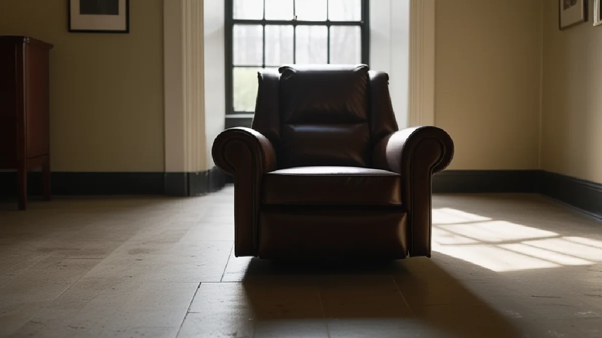 clinical therapy room with a single armchair in New York, illustrating the medical psilocybin act: framework and legislative timeline
