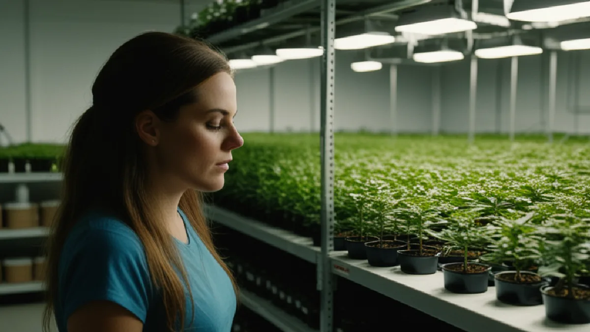 A Maryland cannabis operator inspects flowering plants and secure storage while preparing for evolving compliance demands.