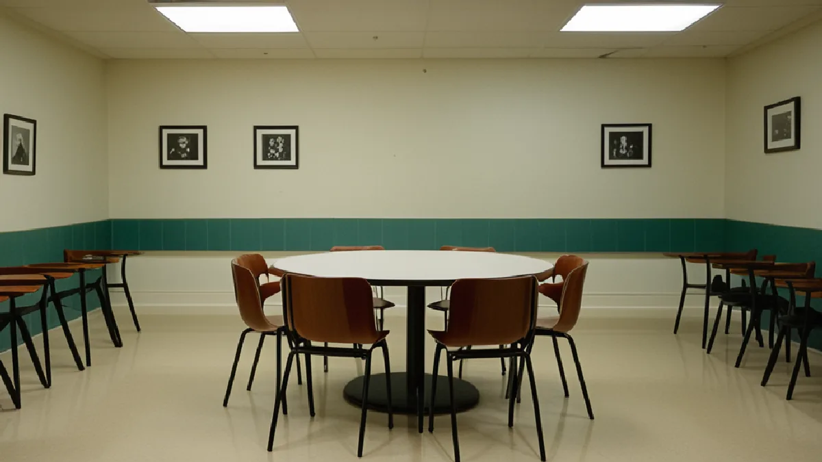 An accessible Washington, DC meeting room waits with an open doorway, connecting inclusion to thoughtful invitation lists.