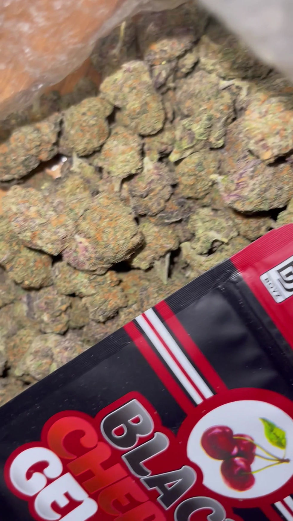 Miniatura: black cherry gelato weed strain