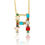 Thumbnail: Multicolor Initial Charm Necklace | Static Klutch