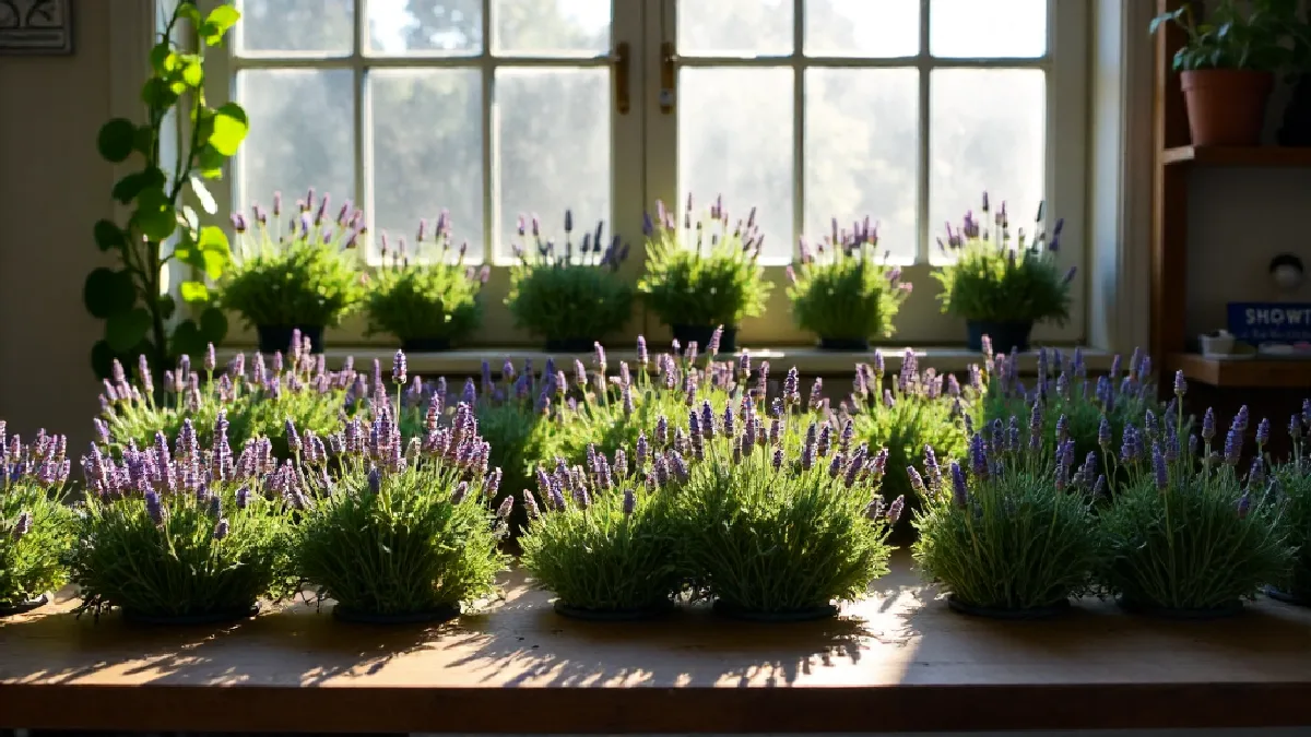Lavender, cannabis foliage and coriander illustrate plants that naturally contain the floral terpene linalool.