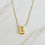 Thumbnail: Vintage Balloon Letter Initial Necklace | Static Klutch Thrift