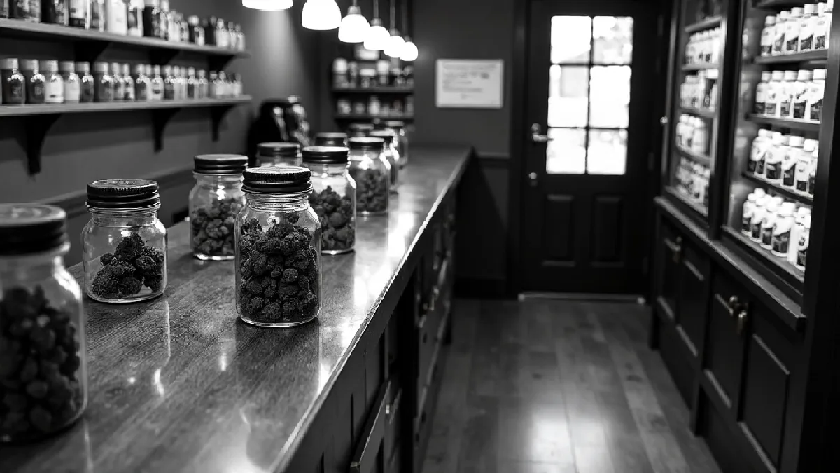 An empty Nebraska Supreme Court courtroom represents the unanimous decision preserving medical cannabis initiatives.