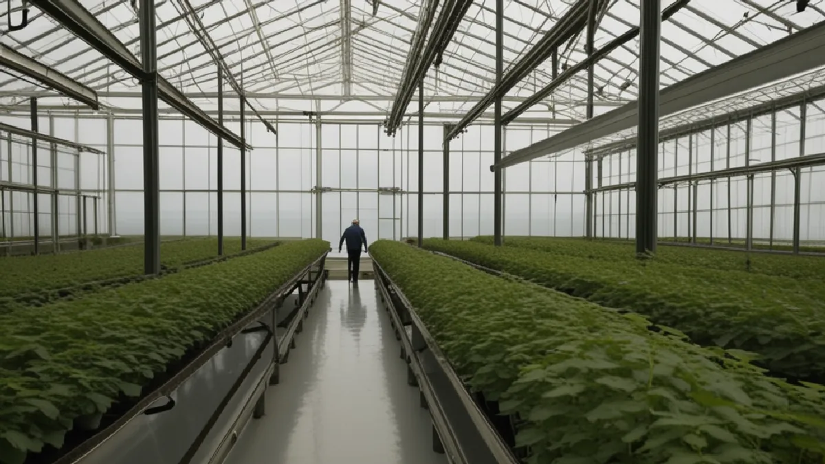 A regulated greenhouse represents how other states may evaluate Illinois’s combined medical and adult-use approach.