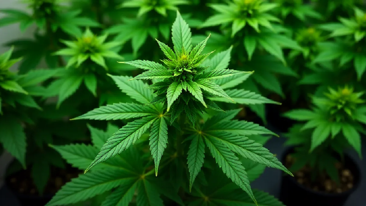 En el campus de la Universidad de Elon se encuentra una planta de cannabis, lo que relaciona este entorno con los resultados de la encuesta sobre la reforma.