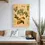 Thumbnail: Vintage Botanical Flower Art Print – Retro Wall Poster for Home & Café Décor