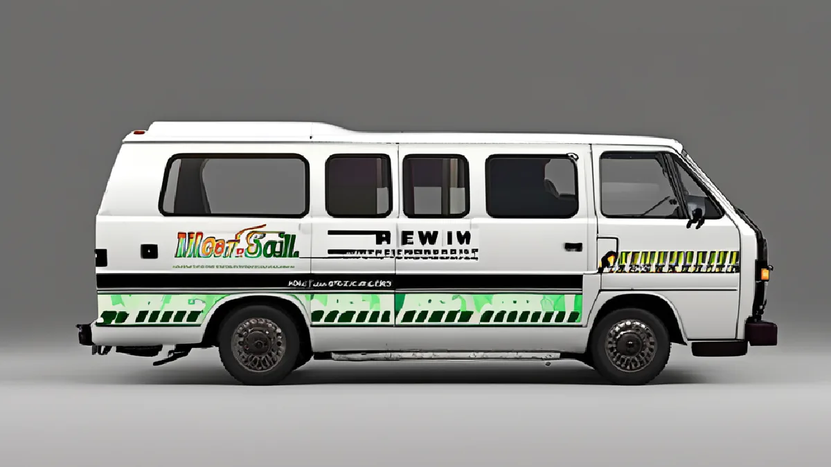 delivery vehicle at a loading door, illustrating comparison of essential strains and commercial metrics