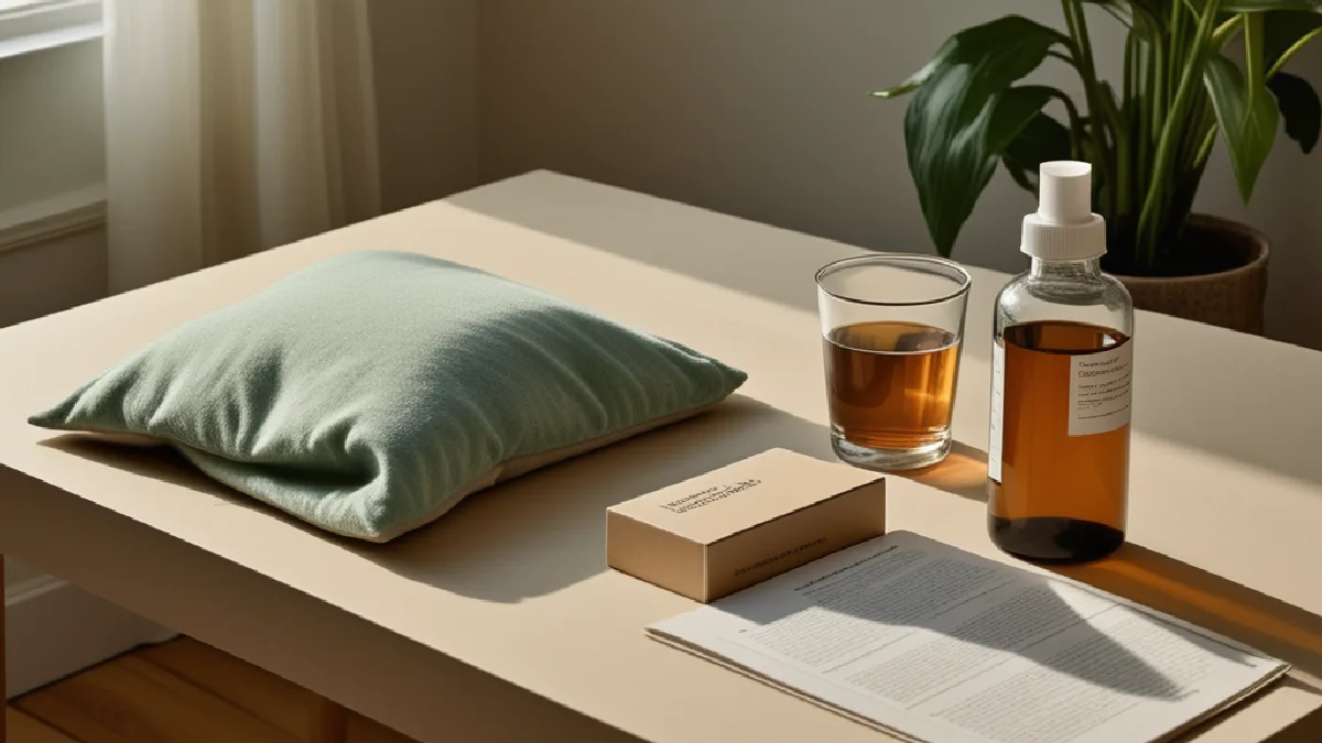 A grounded therapy room visualizes preparation, support and safety considerations before an altered-state experience.