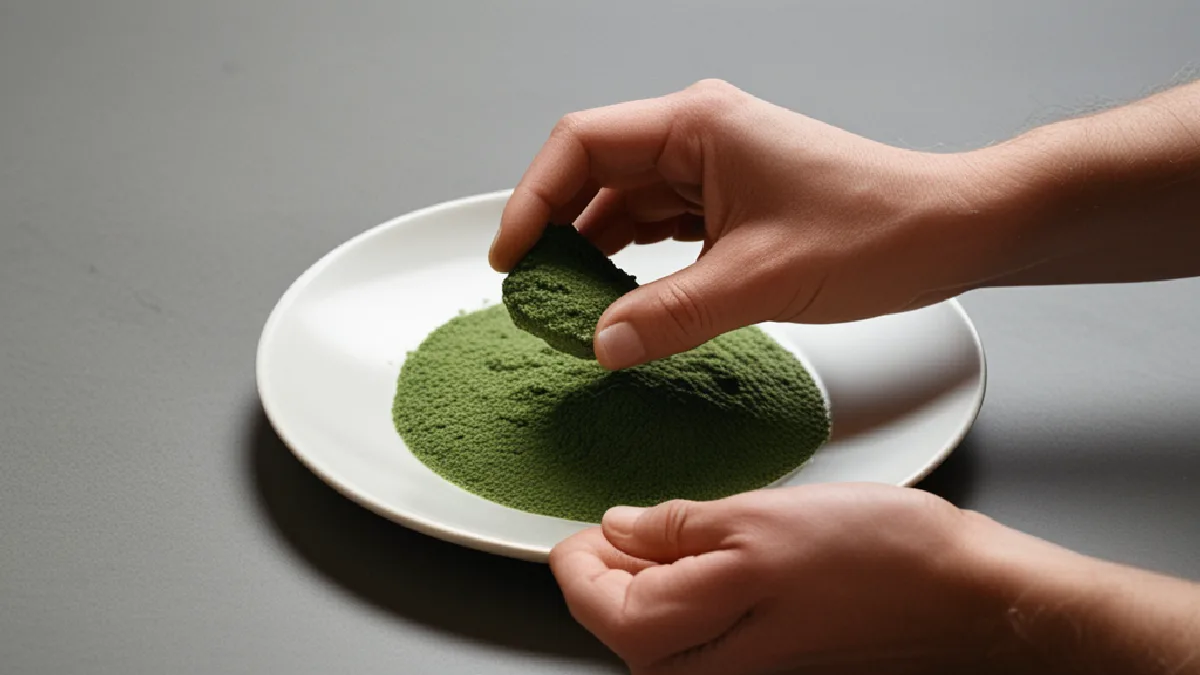 plain confections on a neutral ceramic plate, no packaging in New York, illustrating unpacking the new york hemp thc beverage crackdown