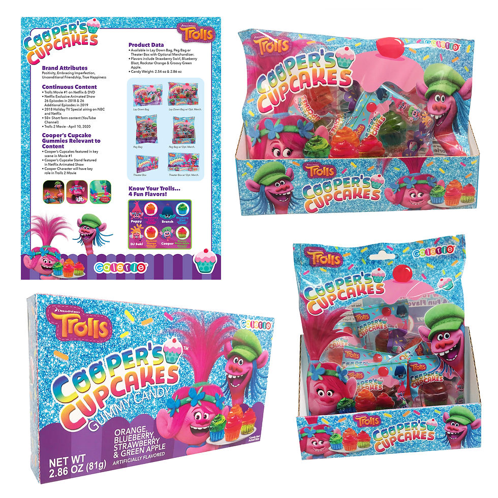 Trolls Cooper's Cupcakes