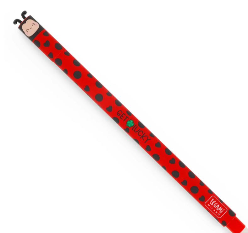LEGAMI PENNA CANCELLABILE LADYBUG ( COCCINELLA)