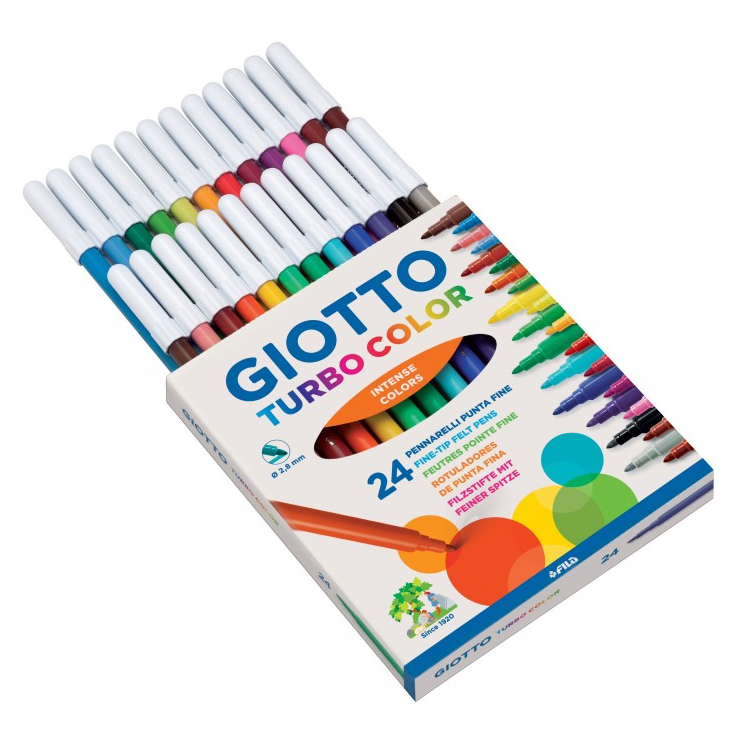 Miniatura: GIOTTO PENNARELLI TURBO COLOR 24 COLORI