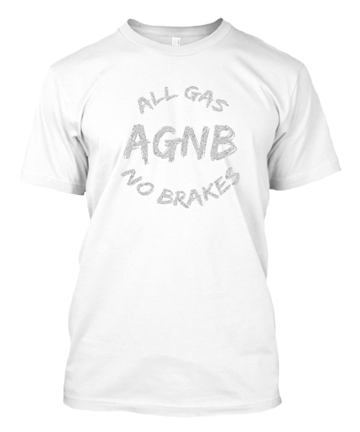 Thumbnail: AGNB Paint Brush - White T-Shirt