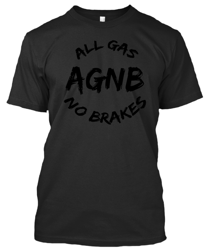 Thumbnail: AGNB Paint Brush - Black T-Shirt