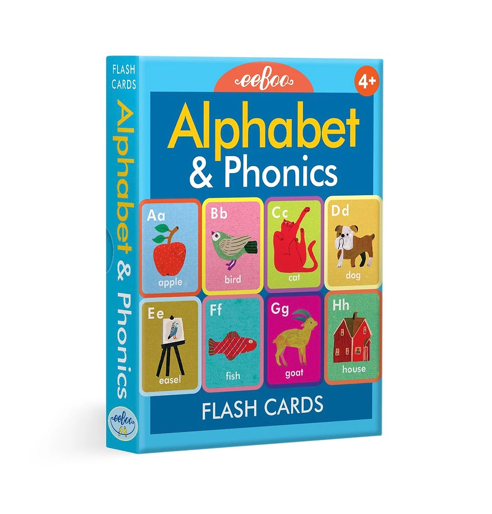 Alphabet & Phonics Flash Cards