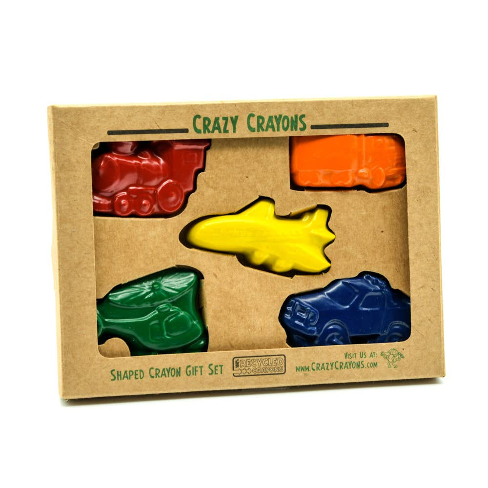 Solid Transportation Crayon Set 