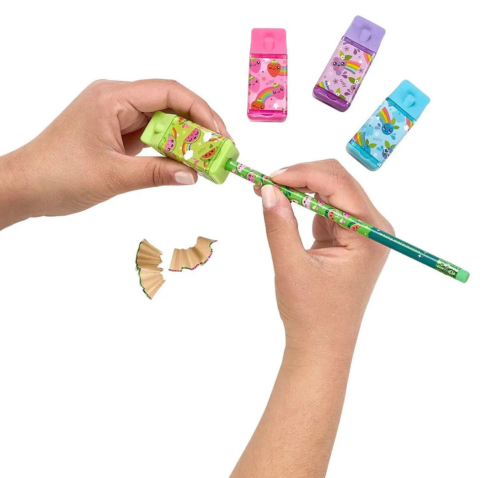 Thumbnail: Lil' Juicy Box Scented Erasers + Sharpeners