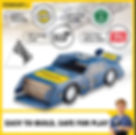 Thumbnail: Sprinter Racer Kitt - Blue 