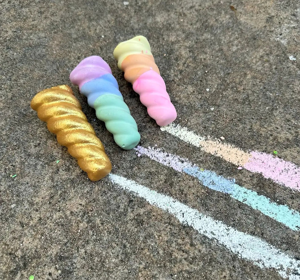 Thumbnail: Rainbow Unicorn Horn Chalk
