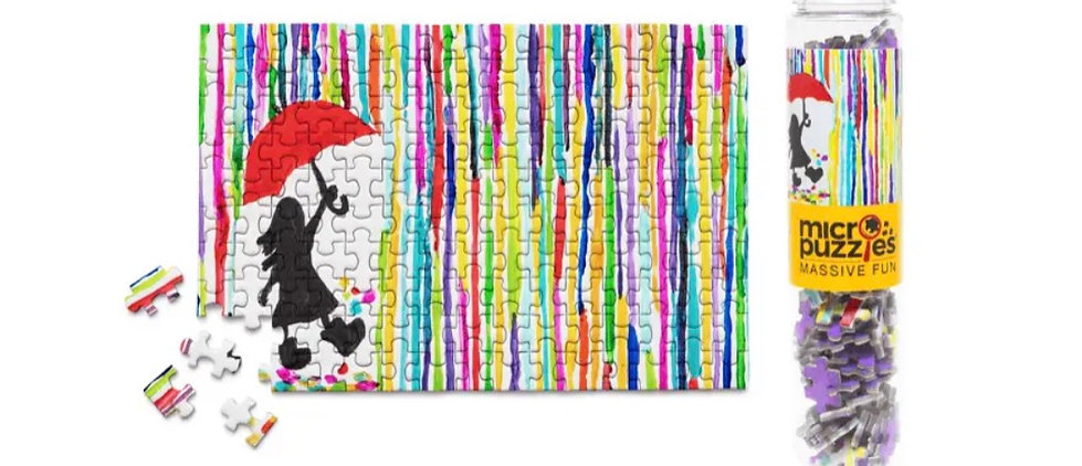 Rainbow Rain MicroPuzzle 